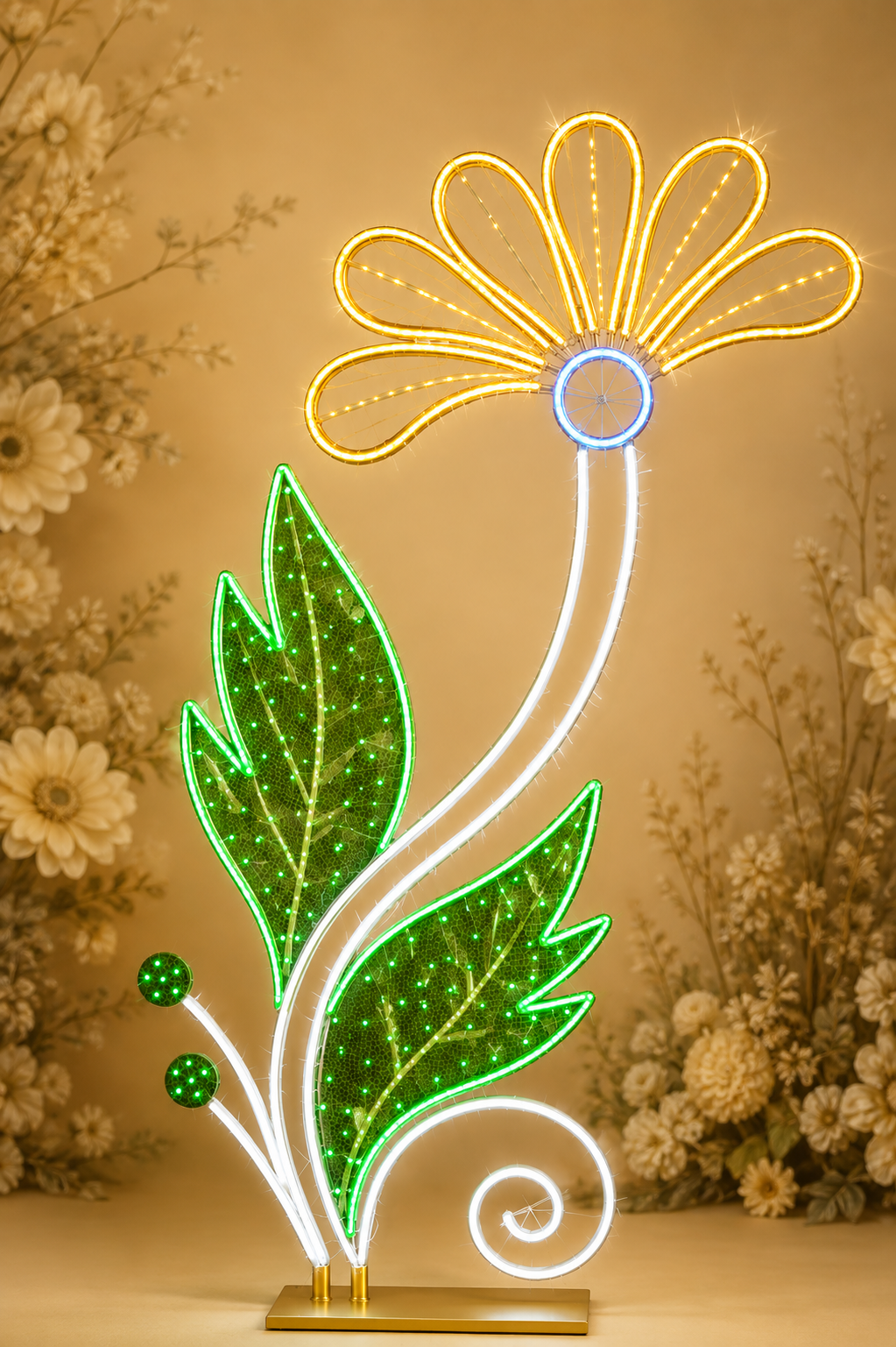 ROAD LIGHT FLOWER
